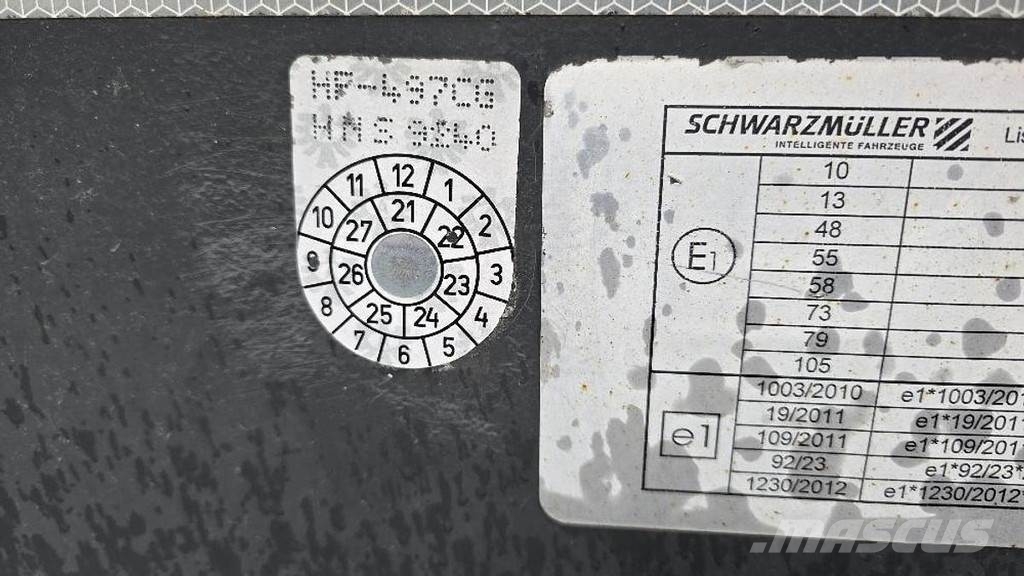 Schwarzmüller AZ S08 Container Lafette Demontažne prikolice