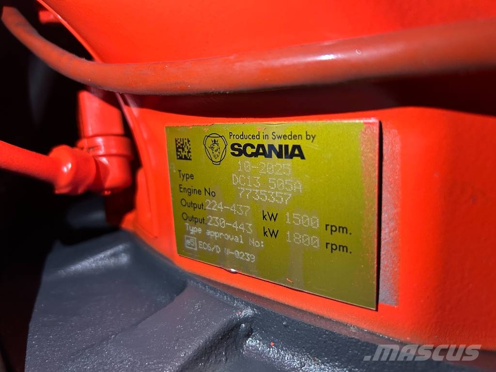 Scania DC13 072A - 550 kVA Stage V Genset - DPX-19929 Geradores a diesel