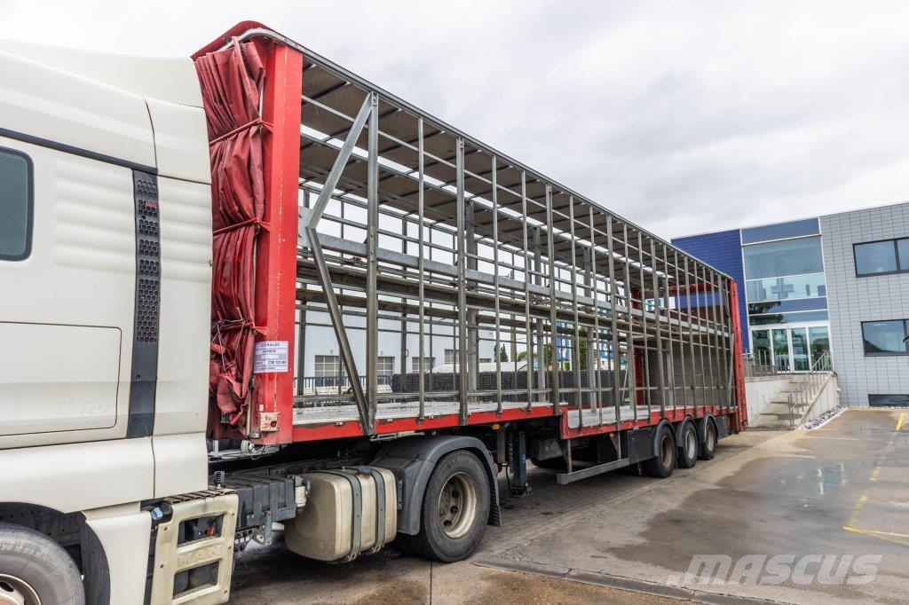 Lecitrailer CUELLO CISNE 3E-RD+DOUBLE ETAGE+DHOLLANDIA 2TON Semirimorchi Ribassati