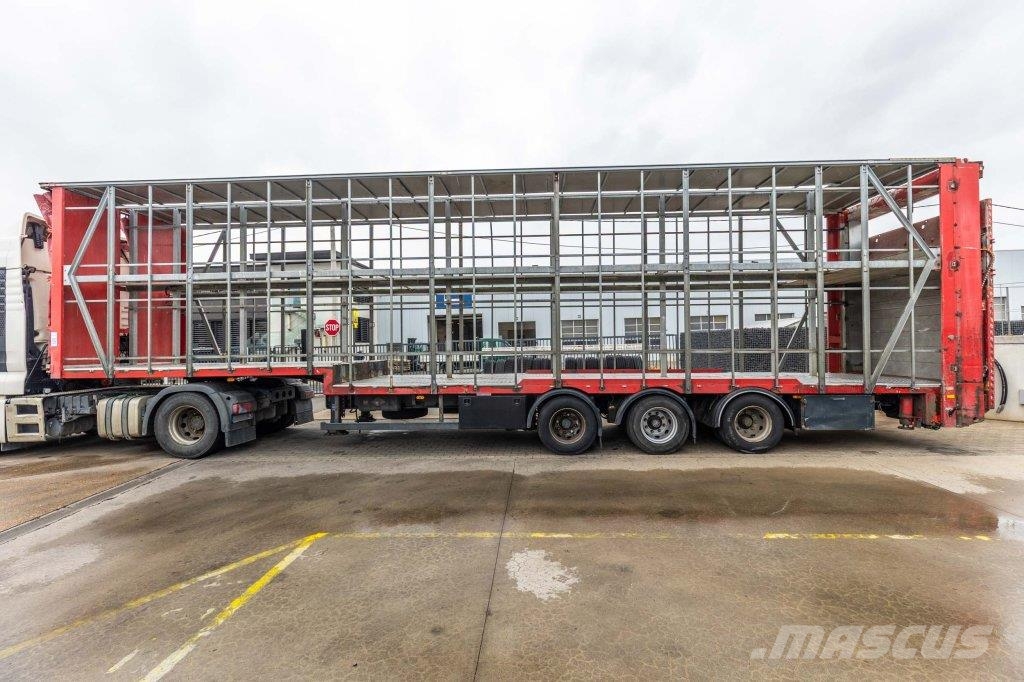 Lecitrailer CUELLO CISNE 3E-RD+DOUBLE ETAGE+DHOLLANDIA 2TON Semirimorchi Ribassati