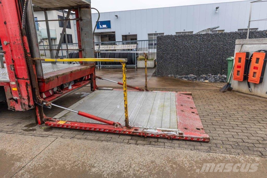 Lecitrailer CUELLO CISNE 3E-RD+DOUBLE ETAGE+DHOLLANDIA 2TON Low loader-semi-trailers