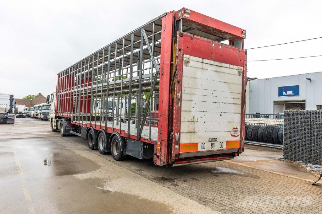 Lecitrailer CUELLO CISNE 3E-RD+DOUBLE ETAGE+DHOLLANDIA 2TON Semirimorchi Ribassati