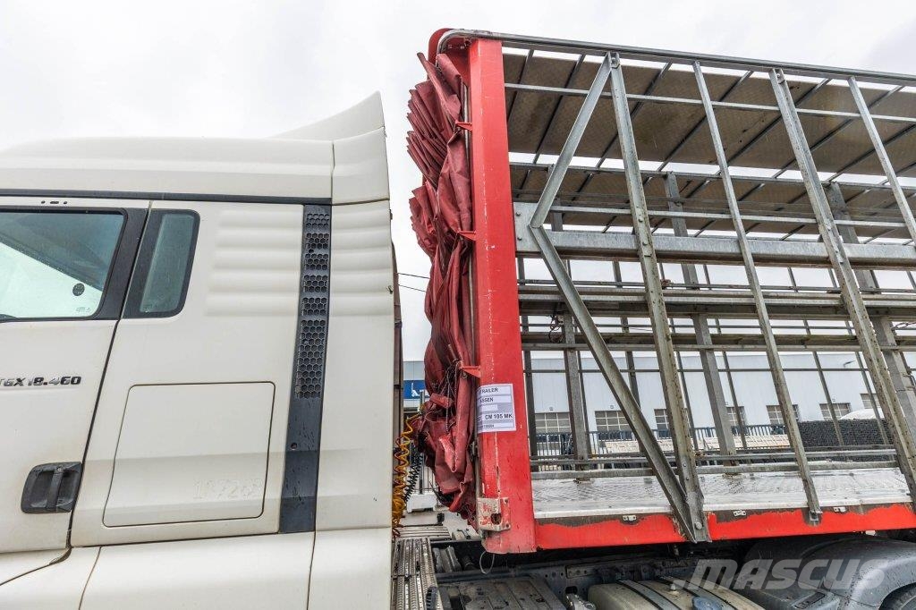 Lecitrailer CUELLO CISNE 3E-RD+DOUBLE ETAGE+DHOLLANDIA 2TON Low loader-semi-trailers