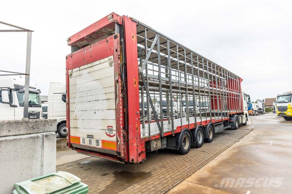 Lecitrailer CUELLO CISNE 3E-RD+DOUBLE ETAGE+DHOLLANDIA 2TON Semirimorchi Ribassati