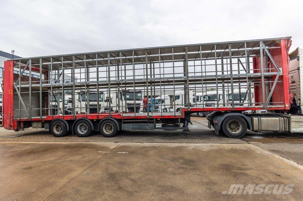 Lecitrailer CUELLO CISNE 3E-RD+DOUBLE ETAGE+DHOLLANDIA 2TON Semirimorchi Ribassati