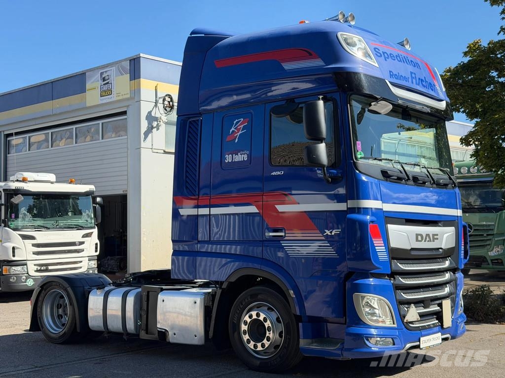DAF XF 480 SuperSpaceCab 4X2 *Volumen-SZM*NEUE INJEKTO وحدات الجر