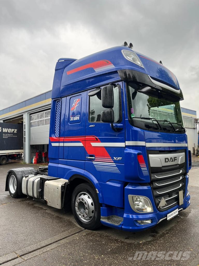 DAF XF 480 SuperSpaceCab 4X2 *Volumen-SZM*NEUE INJEKTO وحدات الجر