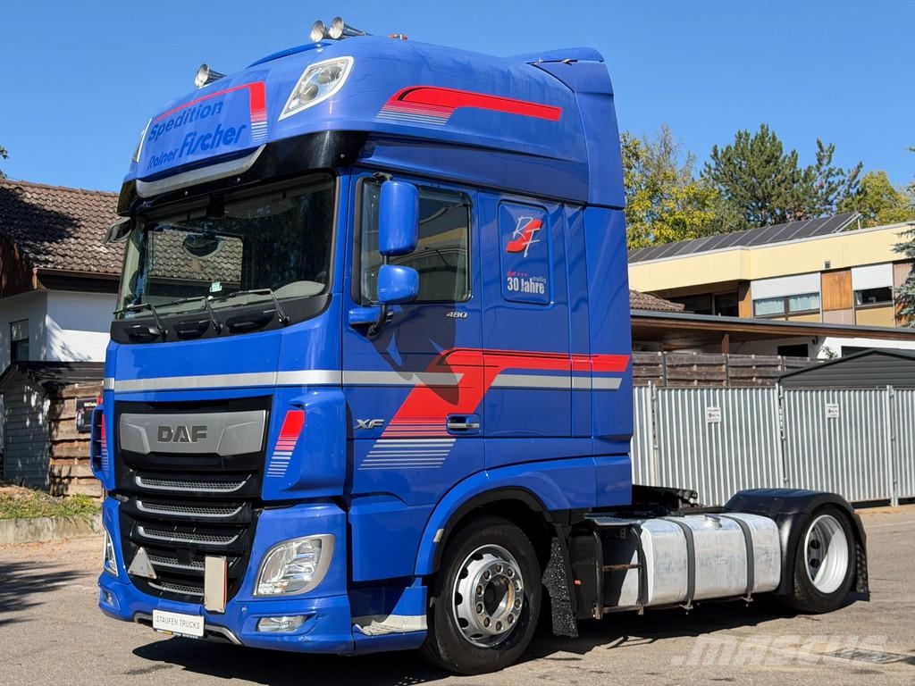 DAF XF 480 SuperSpaceCab 4X2 *Volumen-SZM*NEUE INJEKTO وحدات الجر