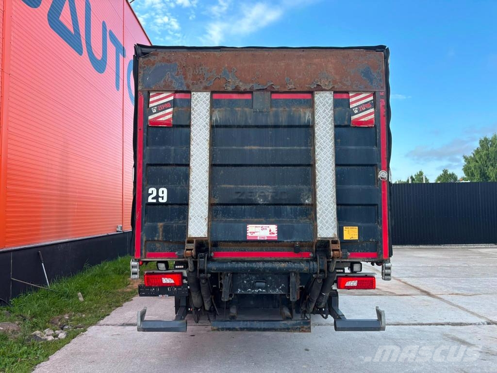Scania P 370 6x2*4 RETARDER / BOX L=8451 mm Camiones con caja de remolque
