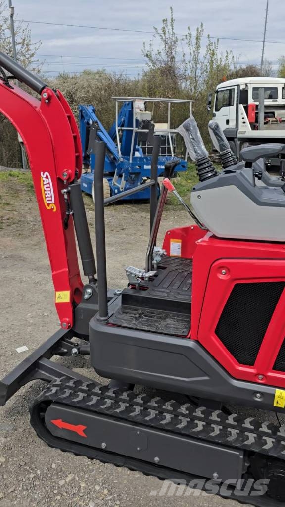  Saurus 1,4t Mini ekskavatoriai < 7 t
