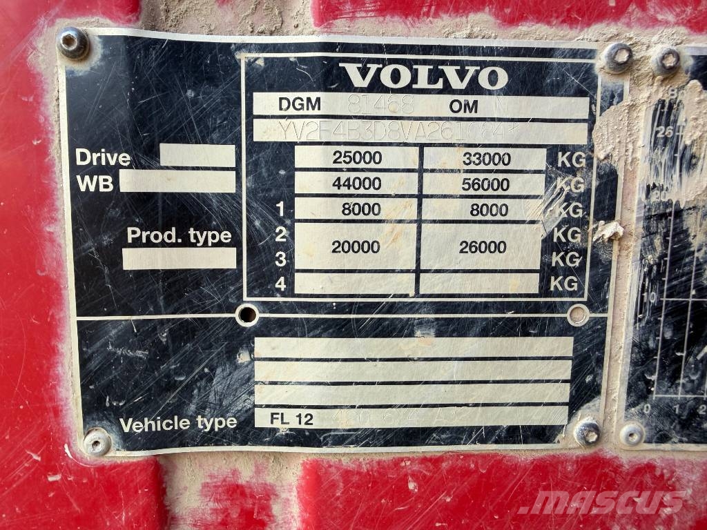Volvo FL 12 420 Bañeras basculantes usadas