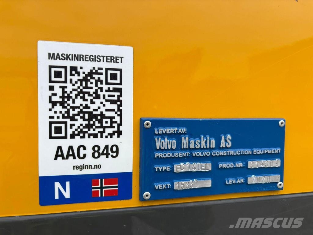 Volvo EC 140 EL Lánctalpas kotrók