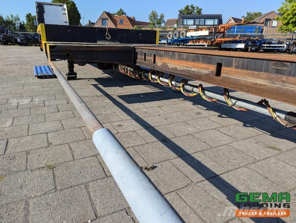 Jumbo T0120 DUE Semi Low Loader - 2-Axles BPW - Extendab Podvalníkové návesy