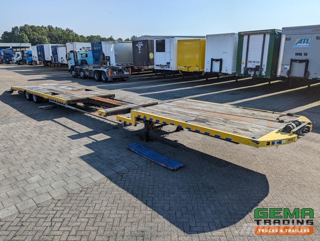 Jumbo T0120 DUE Semi Low Loader - 2-Axles BPW - Extendab Raskeveo poolhaagised