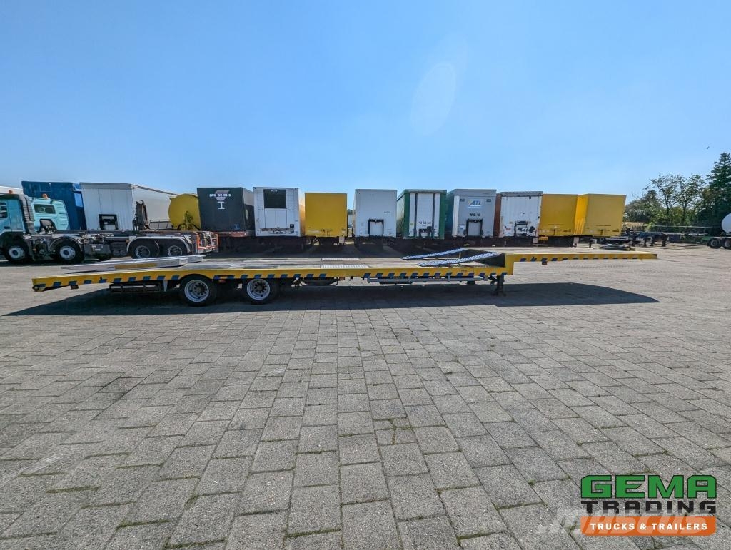 Jumbo T0120 DUE Semi Low Loader - 2-Axles BPW - Extendab Raskeveo poolhaagised