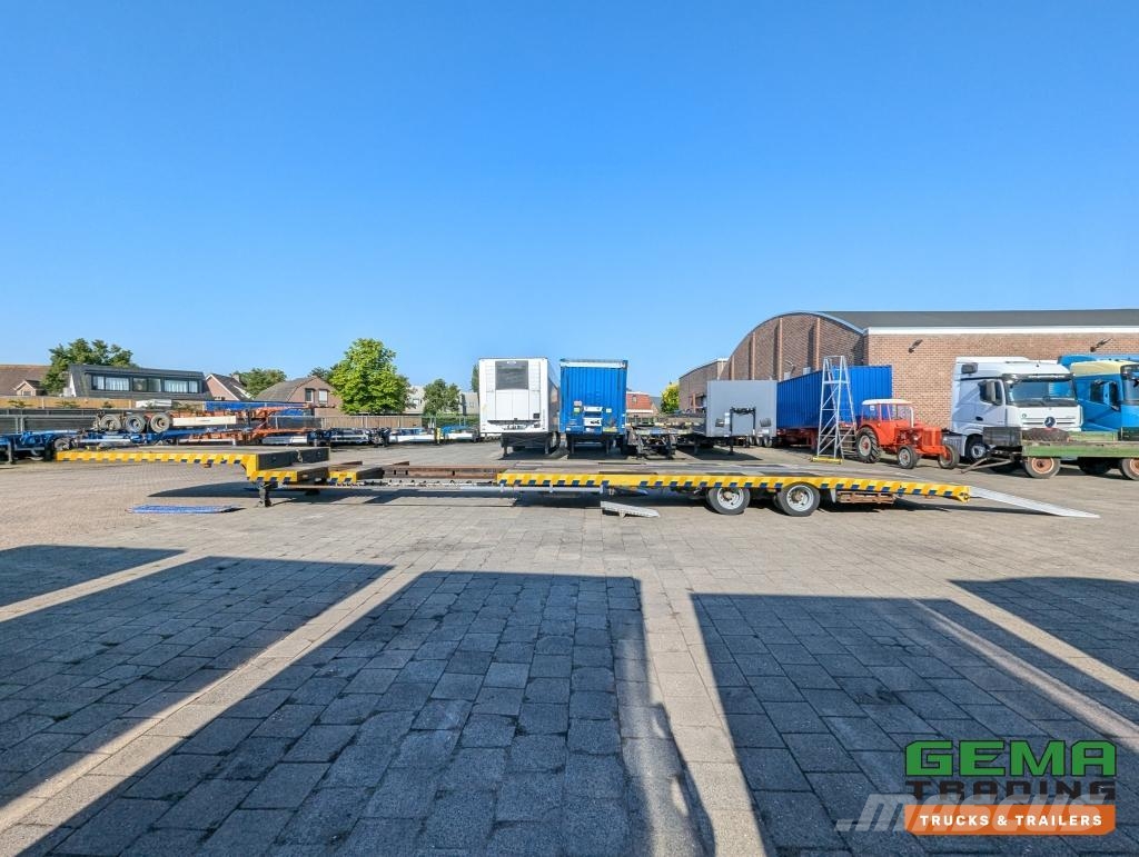 Jumbo T0120 DUE Semi Low Loader - 2-Axles BPW - Extendab Raskeveo poolhaagised