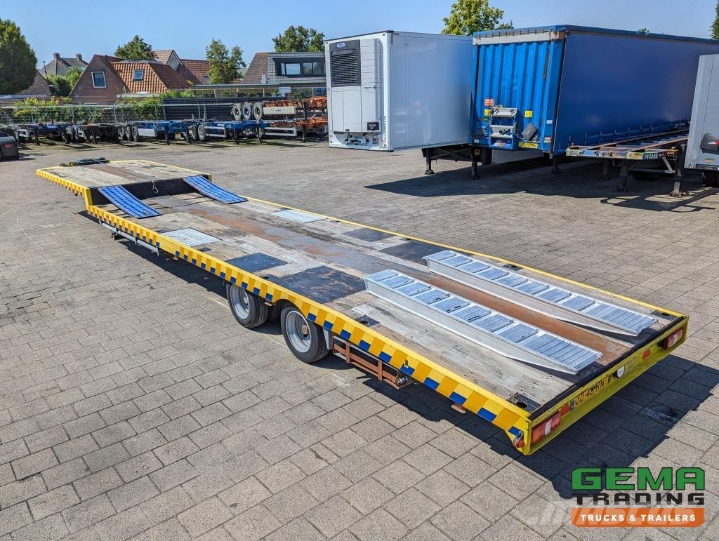 Jumbo T0120 DUE Semi Low Loader - 2-Axles BPW - Extendab Raskeveo poolhaagised