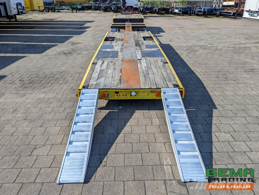 Jumbo T0120 DUE Semi Low Loader - 2-Axles BPW - Extendab Raskeveo poolhaagised