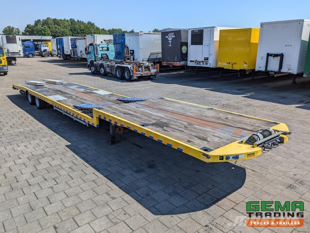 Jumbo T0120 DUE Semi Low Loader - 2-Axles BPW - Extendab Raskeveo poolhaagised
