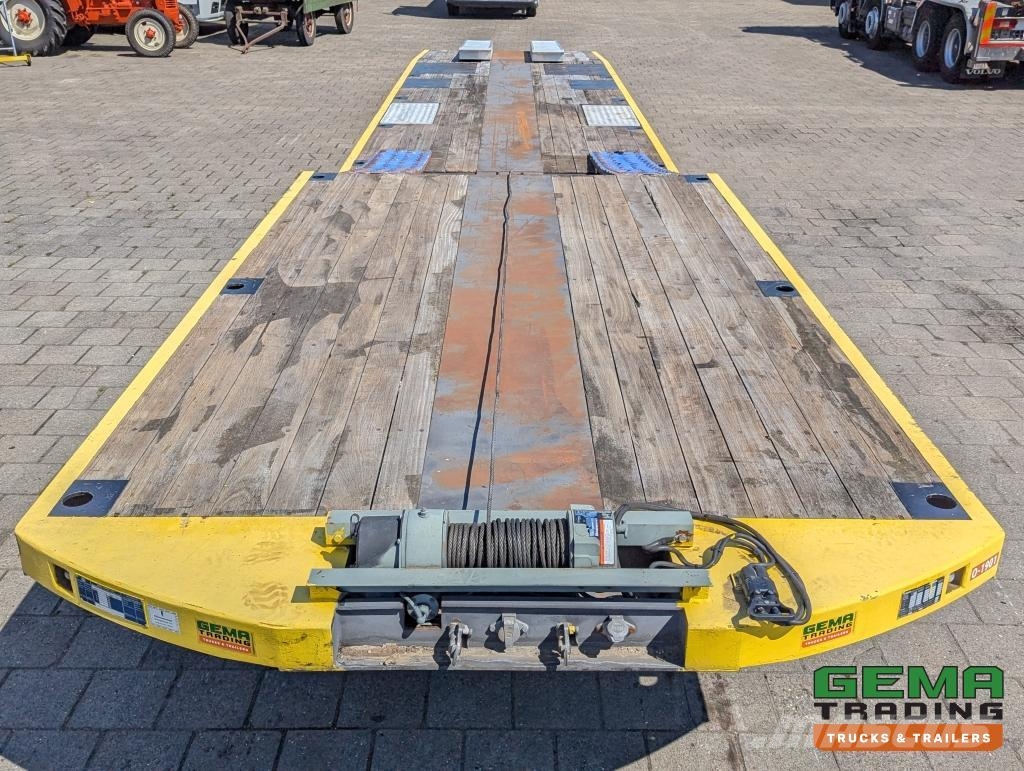 Jumbo T0120 DUE Semi Low Loader - 2-Axles BPW - Extendab Raskeveo poolhaagised