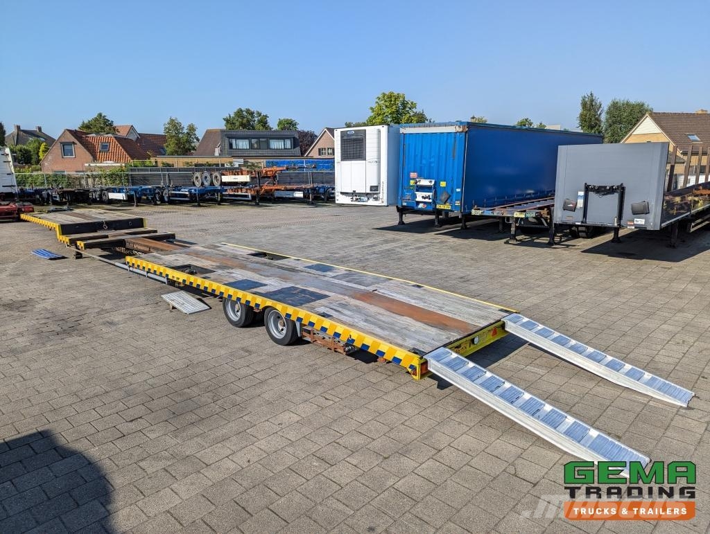 Jumbo T0120 DUE Semi Low Loader - 2-Axles BPW - Extendab Raskeveo poolhaagised