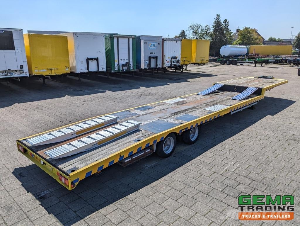 Jumbo T0120 DUE Semi Low Loader - 2-Axles BPW - Extendab Raskeveo poolhaagised