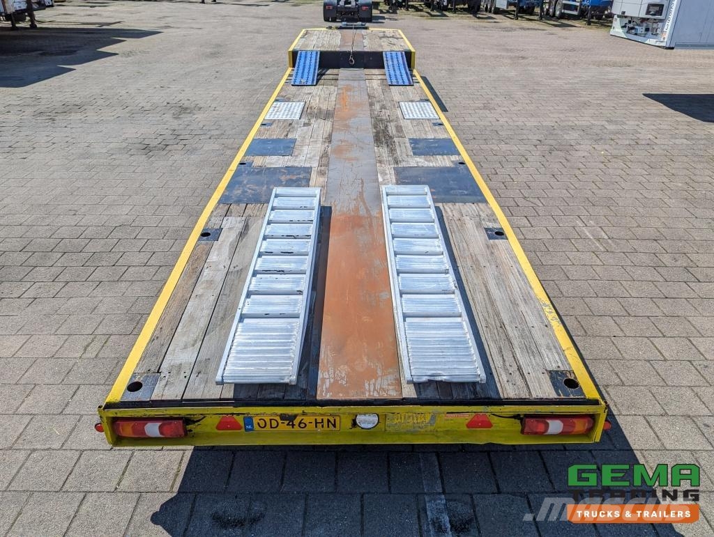 Jumbo T0120 DUE Semi Low Loader - 2-Axles BPW - Extendab Raskeveo poolhaagised
