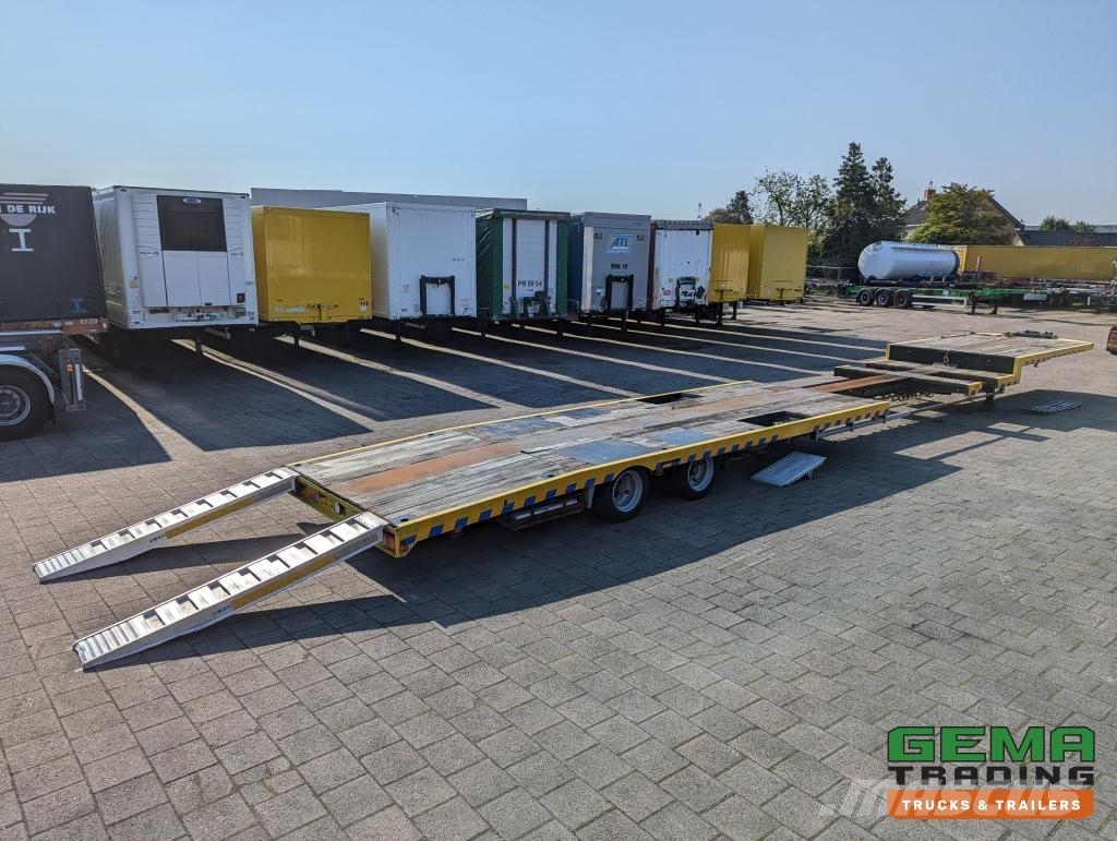 Jumbo T0120 DUE Semi Low Loader - 2-Axles BPW - Extendab Raskeveo poolhaagised