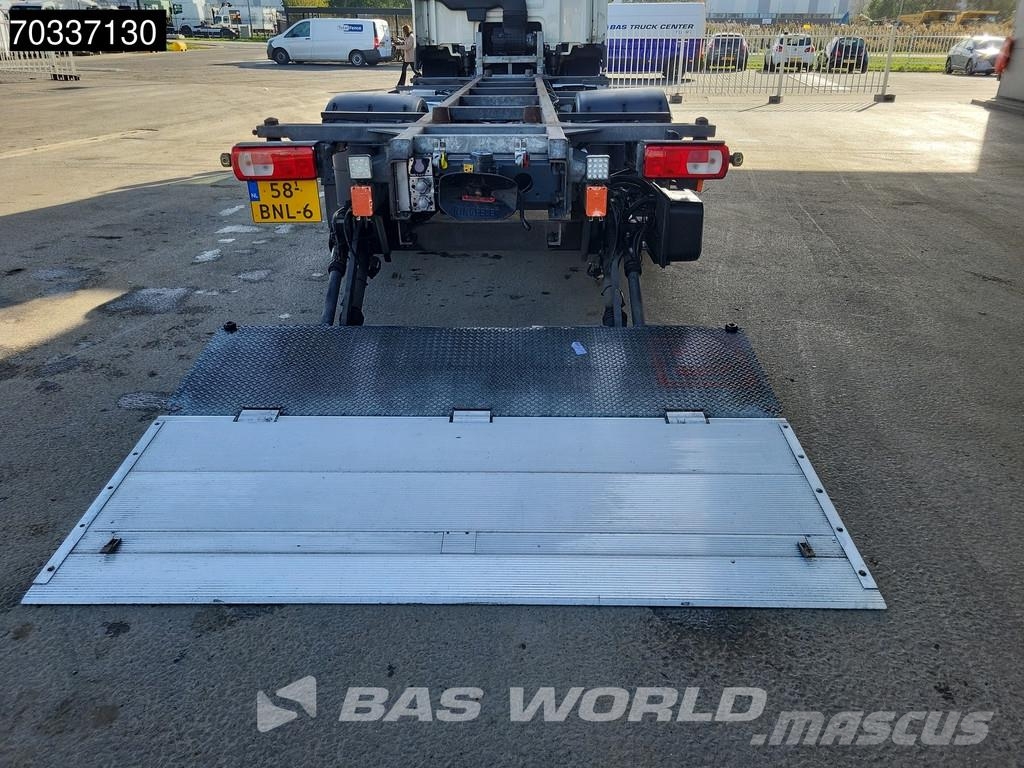 DAF CF 370 CF 4X2 NL-Truck APK BDF 2000kg Tailgate MX Containertrucks met kabelsysteem