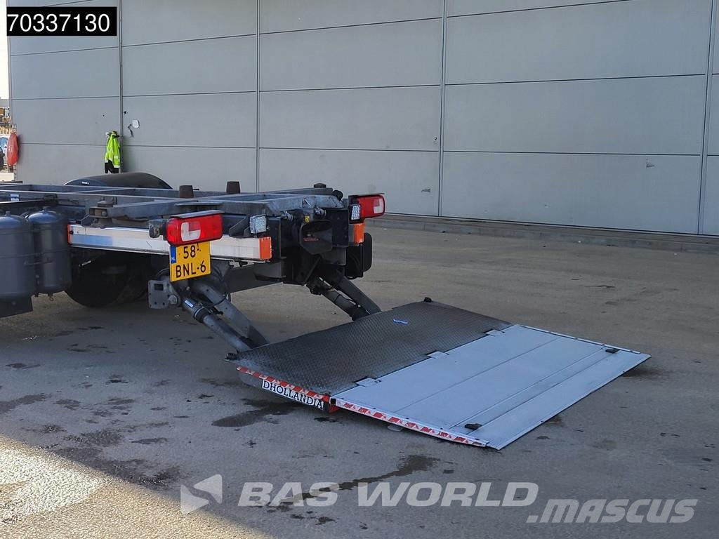 DAF CF 370 CF 4X2 NL-Truck APK BDF 2000kg Tailgate MX Containertrucks met kabelsysteem