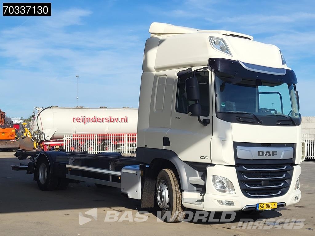 DAF CF 370 CF 4X2 NL-Truck APK BDF 2000kg Tailgate MX Containertrucks met kabelsysteem