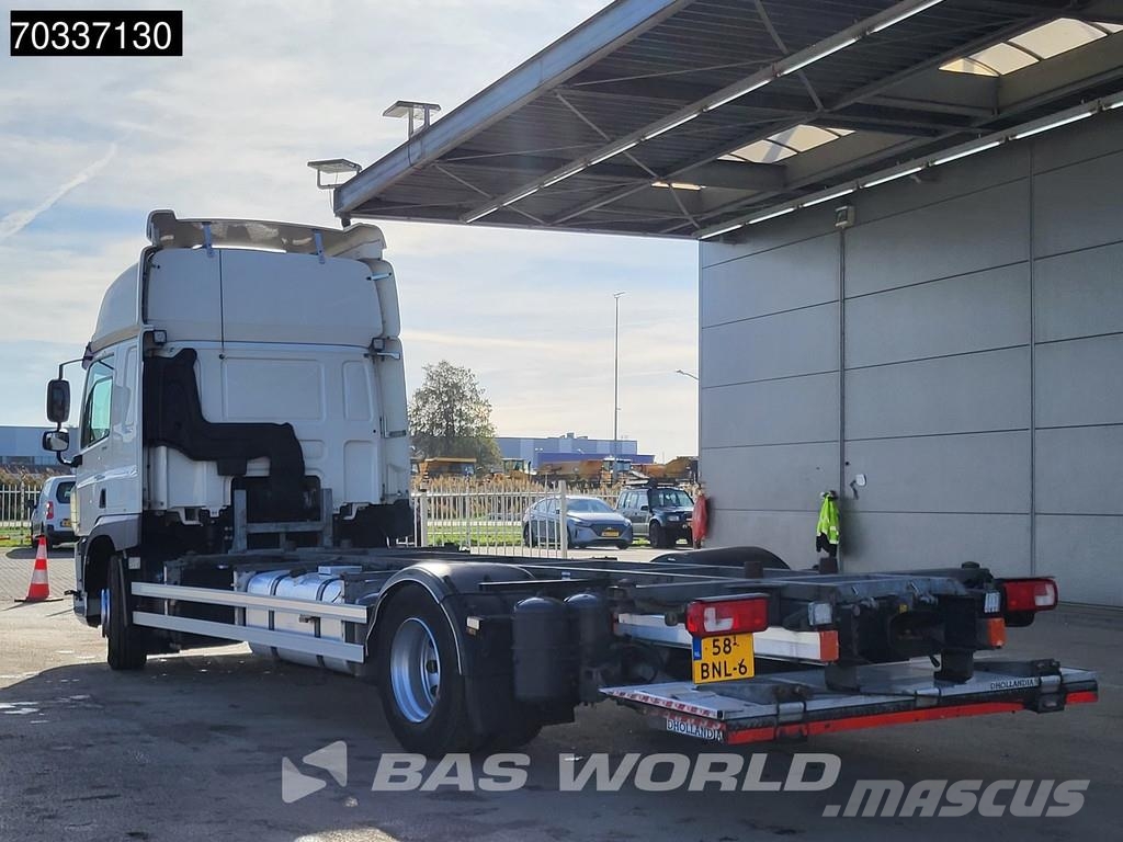 DAF CF 370 CF 4X2 NL-Truck APK BDF 2000kg Tailgate MX Containertrucks met kabelsysteem