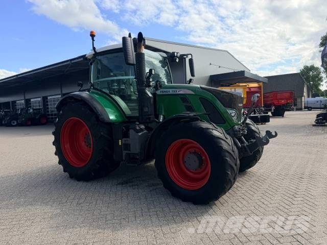 Fendt 722 Profi Plus, S4, nature Green Trattori