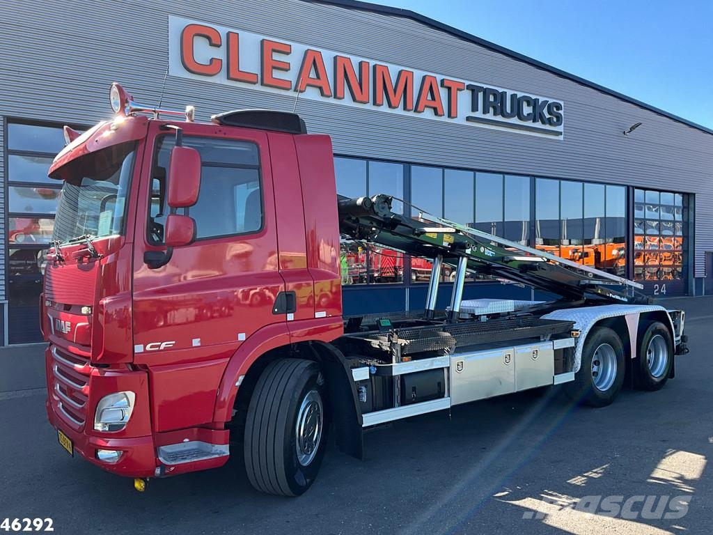 DAF FAS CF 450 Euro 6 VDL 25 Ton kabelsysteem Just 249 Camiones elevadores de gancho