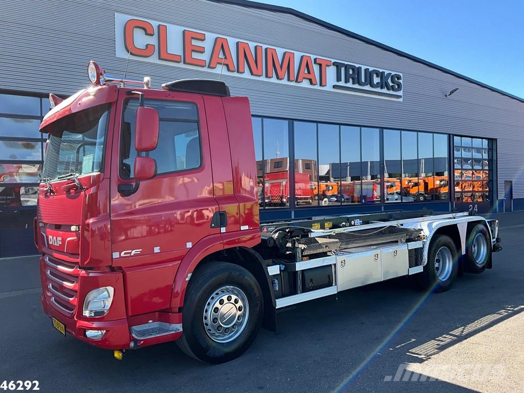 DAF FAS CF 450 Euro 6 VDL 25 Ton kabelsysteem Just 249 Camiones elevadores de gancho