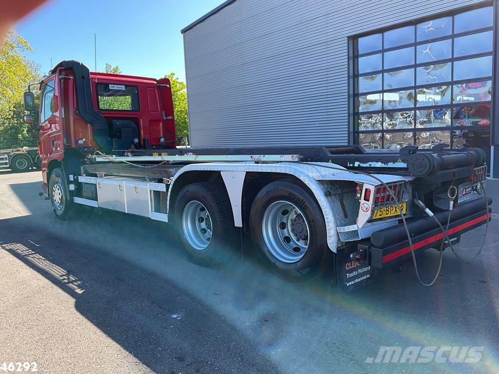 DAF FAS CF 450 Euro 6 VDL 25 Ton kabelsysteem Just 249 Camiones elevadores de gancho