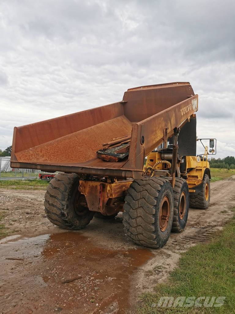 Volvo A 30 D / A30D + tailgate *only 21530 hrs* Articulated Haulers