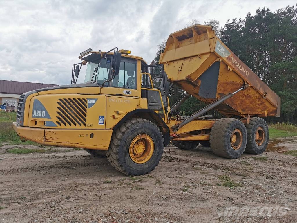 Volvo A 30 D / A30D + tailgate *only 21530 hrs* Articulated Haulers