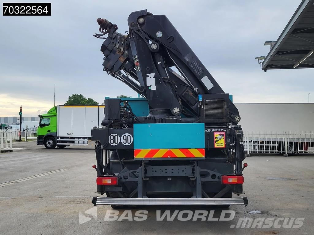 Volvo FM 400 8X4 HIAB 211 EP-5 HIDUO Kran Crane Full Ste Caminhões de mesa/dropside