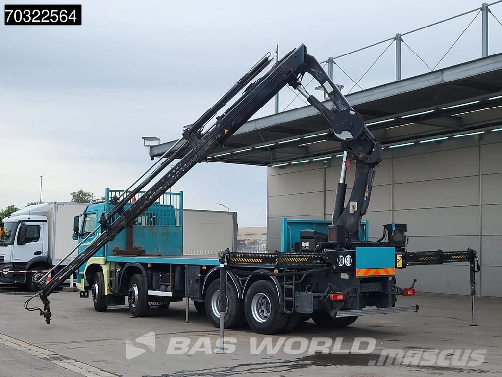 Volvo FM 400 8X4 HIAB 211 EP-5 HIDUO Kran Crane Full Ste Caminhões de mesa/dropside