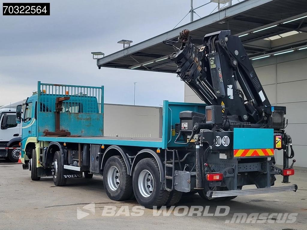 Volvo FM 400 8X4 HIAB 211 EP-5 HIDUO Kran Crane Full Ste Caminhões de mesa/dropside