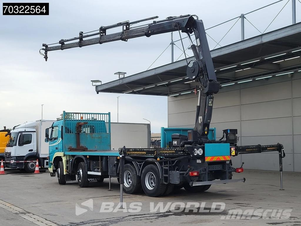 Volvo FM 400 8X4 HIAB 211 EP-5 HIDUO Kran Crane Full Ste Caminhões de mesa/dropside