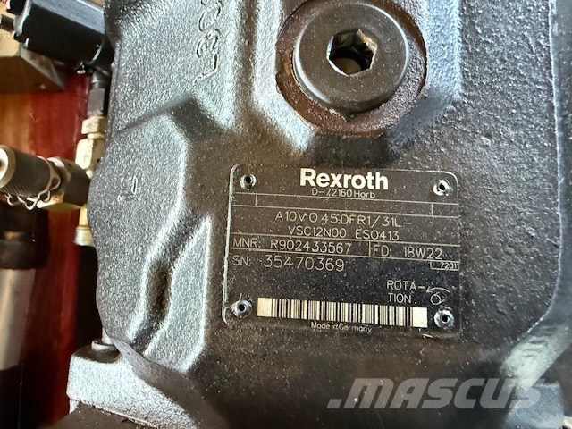 Liebherr L 550 XPOWER HYDRAULIC PARTS COMPLET Hidráulica