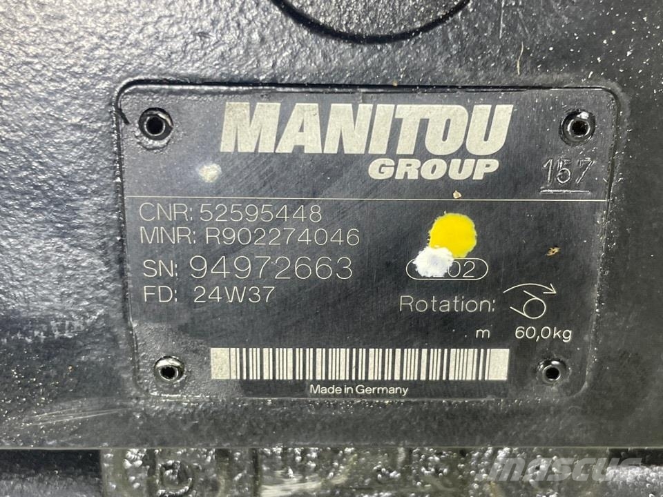 Manitou MT1135-52595448-Drive pump/Fahrpumpe/Rijpomp Hydraulik