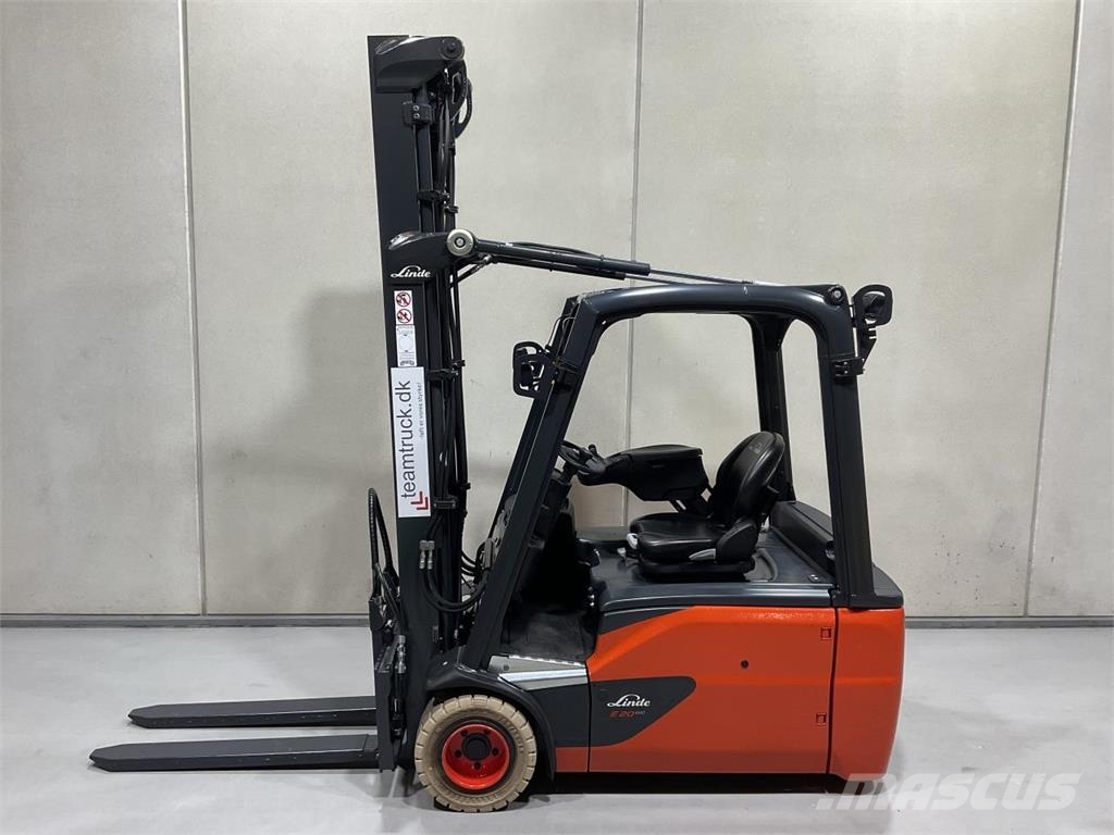 Linde E20-02 شاحنات ذات رافعات شوكية تعمل بالكهرباء