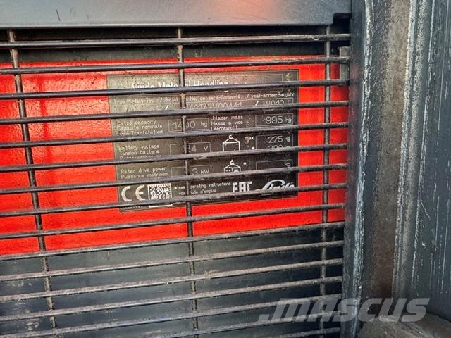Linde L14 AP --> res. CP 21.09.26! (Verk) Stand-in stackers