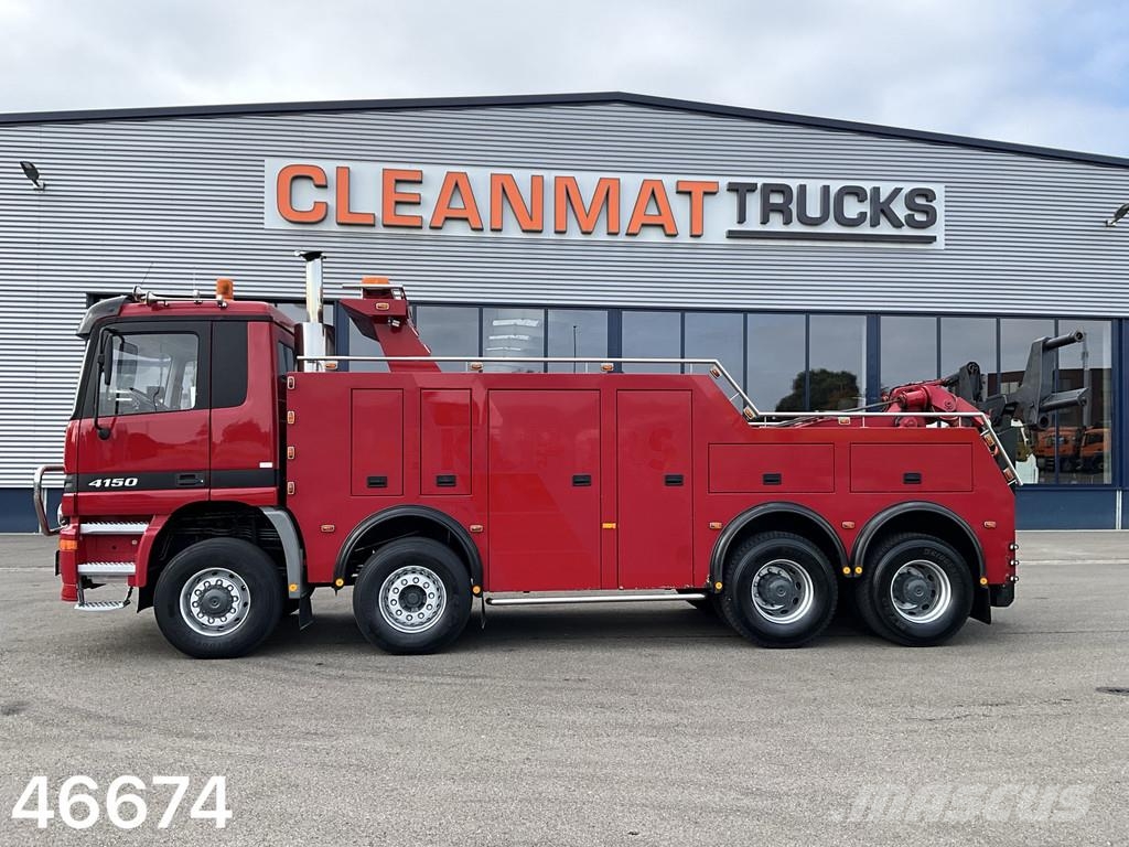 Mercedes-Benz Actros 4148 V8 8x6 Bergingswagen Vehículos de reciclaje