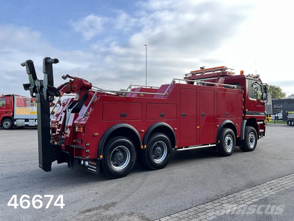 Mercedes-Benz Actros 4148 V8 8x6 Bergingswagen Just 150.629 km! Bärgningsbilar