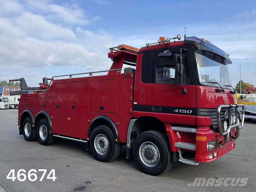 Mercedes-Benz Actros 4148 V8 8x6 Bergingswagen Vehículos de reciclaje