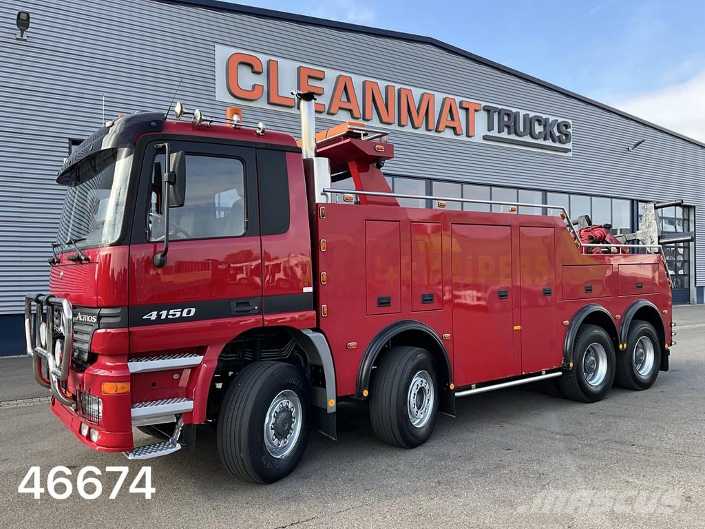 Mercedes-Benz Actros 4148 V8 8x6 Bergingswagen Just 150.629 km! Bärgningsbilar